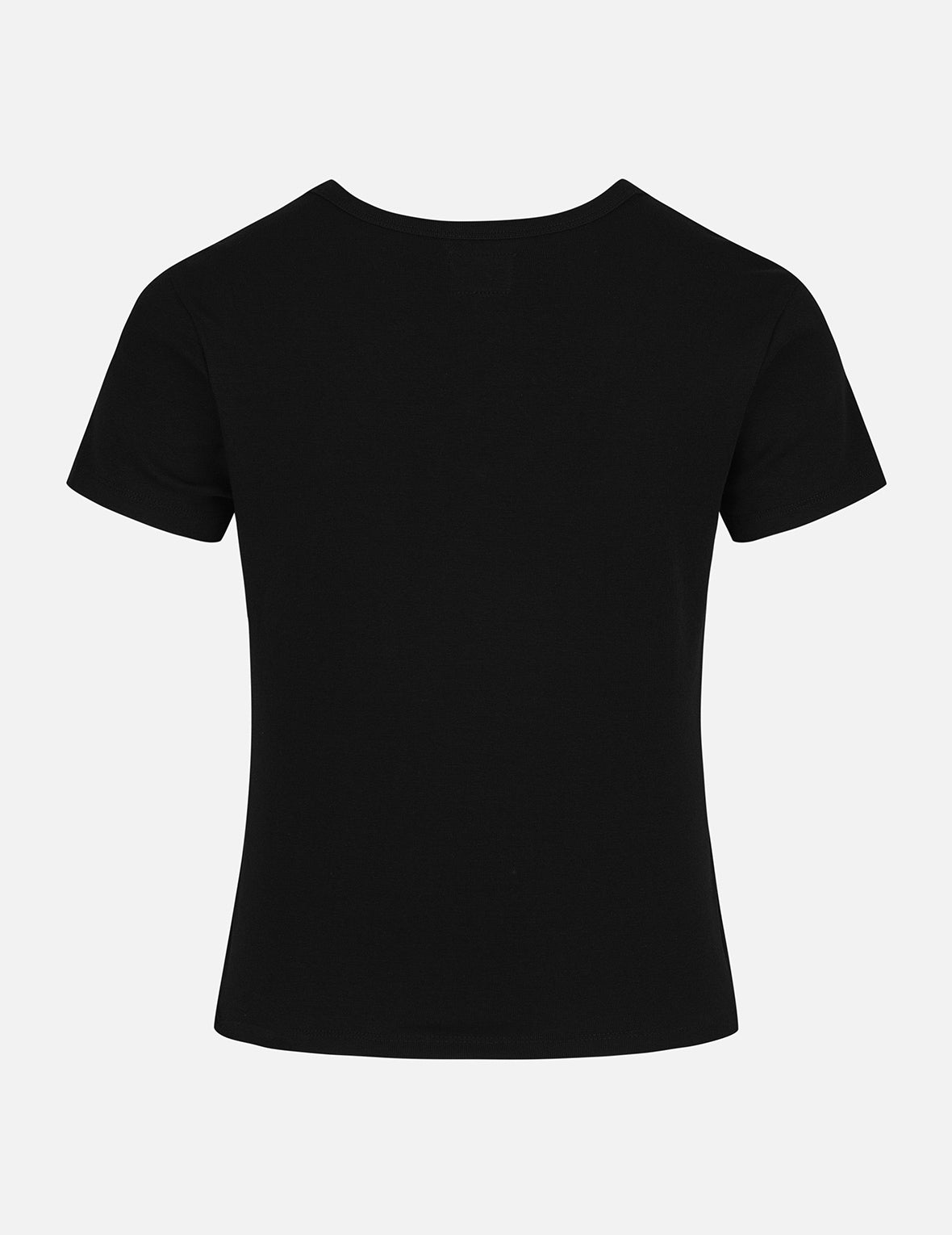 Evisu Metal Trim V-Neck Fashion Fit T-shirt